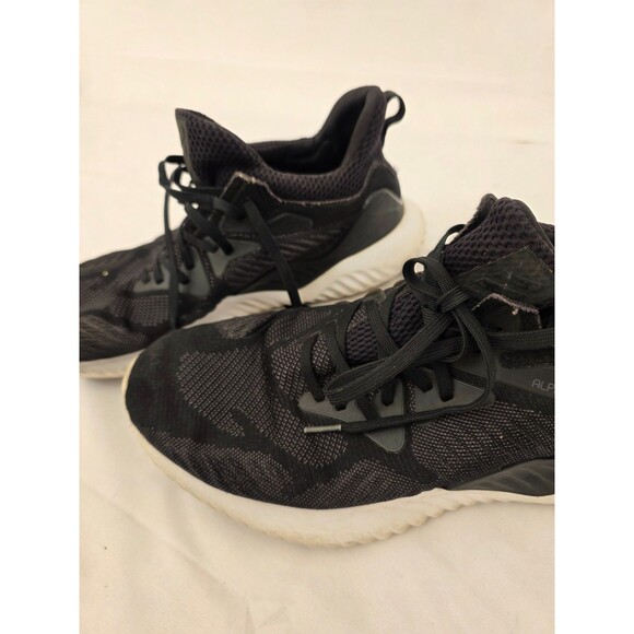 Men's Adidas AlphaBounce Continental Size 11 Black HWA1Y3001 Running Shoes - Picture 5 of 14